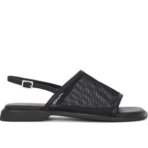 Vagabond Shoemakers black mesh IZZY SANDAL size 38/8